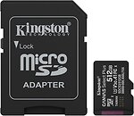 Фото Kingston Canvas Select microSDxC Class 10 UHS-I U3 V30 512Gb (SDCS3/512GB)