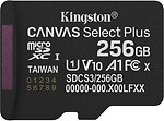 Фото Kingston Canvas Select microSDxC Class 10 UHS-I U1 V10 256Gb (SDCS3/256GBSP)