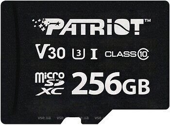 Фото Patriot VX microSDXC Class 10 UHS-I U1 V30 256Gb (PSF256GVX31MCX)