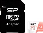 Фото Silicon Power Superior microSDXC Class 10 UHS-I U3 V30 64Gb (SP064GBSTXDV3V20SP)