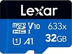 Фото Lexar High-Performance 633x microSDHC UHS-I V30 A1 32Gb (LMS0633032G-BNNNG)
