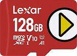 Фото Lexar High-Performance microSDXC UHS-I V30 A1 V10 128Gb (LMSPLAY128G-BNSNG)