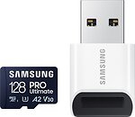 Фото Samsung Pro Ultimate microSDXC Class 10 UHS-I U3 A2 V30 128Gb (MB-MY128SB/WW)