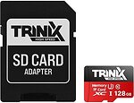 Фото Trinix microSDXC Class 10 UHS-I U3 V30 A1 128Gb + SD-adapter (90-00036)