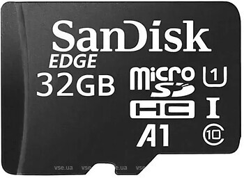 Фото SanDisk Edge Class 10 UHS-I A1 32Gb (SD-32GB-NOOBS)