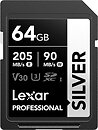 Фото Lexar Professional Silver Pro SDXC UHS-I U3 V30 64Gb (LSDSILV064G-BNNNG)