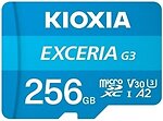 Фото Kioxia Exceria G3 microSDXC Class 10 UHS-I U3 V30 256Gb (LMEX3L256GG2)