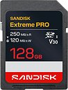 Фото SanDisk Extreme Pro SDXC UHS-I U3 V30 128Gb (SDSDXXJ-128G-GSCIN)