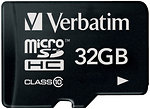 Фото Verbatim microSDHC Class 10 32Gb