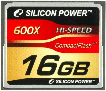 Фото Silicon Power CompactFlash 600x 16Gb