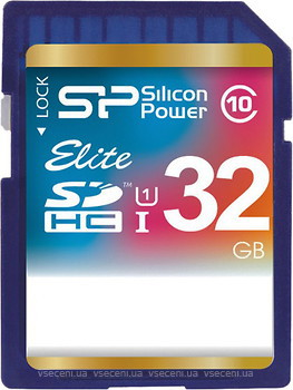 Фото Silicon Power Elite SDHC UHS-I Class 10 32Gb