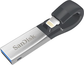 Фото SanDisk iXpand 3.0 128 GB (SDIX30C-128G-GN6NE)