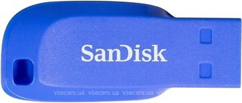 Фото SanDisk Cruzer Blade Blue 16 GB (SDCZ50C-016G-B35BE)