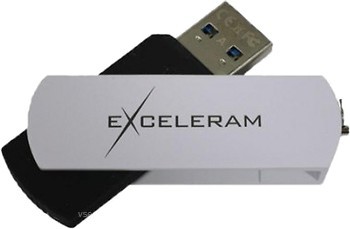 Фото Exceleram P2 Series White-Black 3.1 Gen 1 64 GB (EXP2U3WHB64)