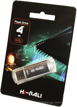 Фото Hi-Rali Rocket 2.0 Silver 4 GB (HI-4GBVCSL)