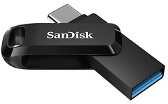Фото SanDisk Ultra Dual Drive GO USB 3.1/Type-C Black 256GB (SDDDC3-256G-G46)