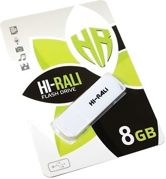 Фото Hi-Rali Taga White 8 GB (HI-8GBTAGWH)