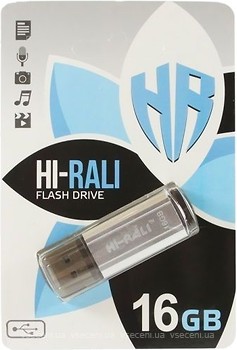 Фото Hi-Rali Stark series Silver 16 GB (HI-16GBSTSL)