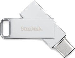 Фото SanDisk Ultra Dual Drive Luxe Type-C Silver 64 GB (SDDDC4-064G-G46)