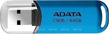 Фото ADATA Classic C906 Blue 64 GB (AC906-64G-RWB)