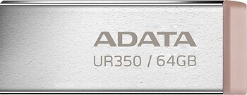 Фото ADATA UR350 64 GB Silver/Beige (UR350-64G-RSR/BG)