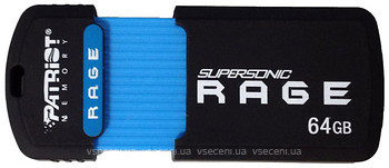 Фото Patriot Supersonic Rage XT 64 GB (PEF64GSRUSB)