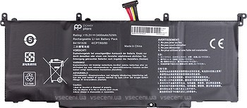 Фото PowerPlant Asus ROG S5 B41N1526 15.2V 3400mAh (NB431359)