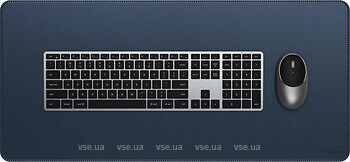 Фото Satechi Vegan Leather Premium Desk Mat Blue (ST-LPDMB)