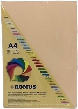 Фото Romus A4 160g/m2 100 sheets Dark Cream (R51116)