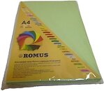 Фото Romus A4 160g/m2 100 sheets Green (R51079)