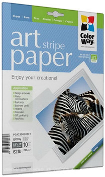 Фото ColorWay Letter Art Glossy Stripe (PGA230010SLT)
