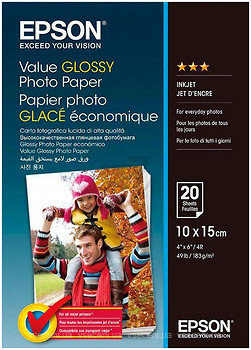 Фото Epson Value Glossy Photo Paper (C13S400037)