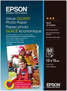 Фото Epson Value Glossy Photo Paper (C13S400038)