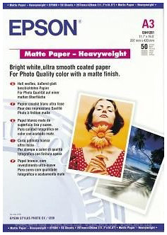 Фото Epson Matte Paper - Heavyweight (C13S041261)