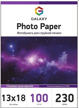 Фото Galaxy Photo Paper 13x18 230 г/м2 (GAL-5RHG230-100)