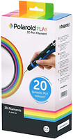 Фото Polaroid PLA-пластик 1.75 мм 20 кольорів (PL-2500-00)