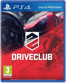 Фото Drive Club (PS4), Blu-ray диск