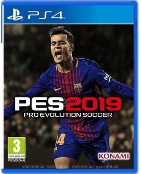 Фото Pro Evolution Soccer 2019 (PS4), Blu-ray диск