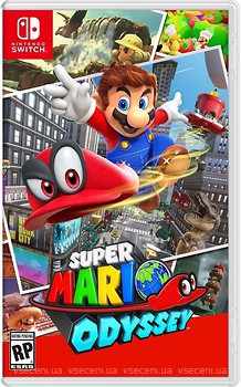 Фото Super Mario Odyssey (Nintendo Switch), картридж
