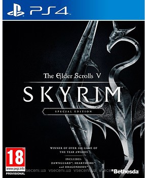Фото The Elder Scrolls V: Skyrim Special Edition (PS4), Blu-ray диск