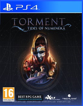 Фото Torment: Tides of Numenera (PS4), Blu-ray диск