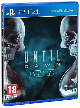 Фото Until Dawn: Extended Edition (PS4), Blu-ray диск