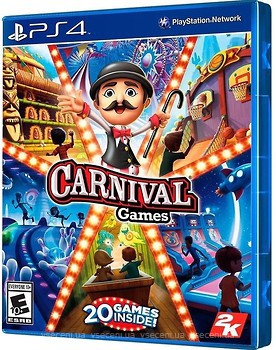 Фото Carnival Games (PS4), Blu-ray диск