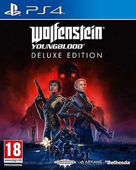 Фото Wolfenstein: Youngblood Deluxe Edition (PS4), Blu-ray диск