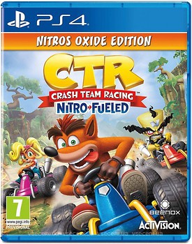 Фото Crash Team Racing: Nitro-Fueled Nitros Oxide Edition (PS4), Blu-ray диск
