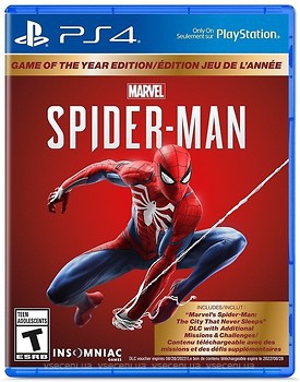 Фото Marvel's Spider-Man Game Of The Year Edition (PS4), Blu-ray диск