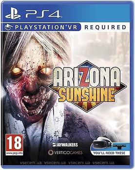 Фото Arizona Sunshine (PS4), Blu-ray диск
