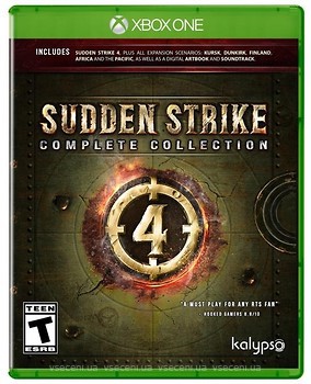 Фото Sudden Strike 4 Complete Collection (Xbox One), Blu-ray диск