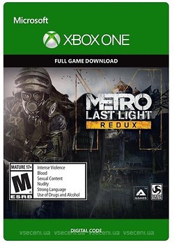 Фото Metro: Last Light Redux (Xbox One), электронный ключ
