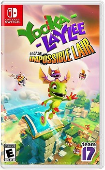 Фото Yoku's Yooka-Laylee and the Impossible Lair (Nintendo Switch), картридж